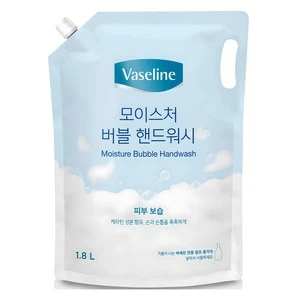 [ㅋㅍ]애경바세린 모이스처 버블 핸드워시 리필, 1.8L, 1개 ( 5,920원 )
