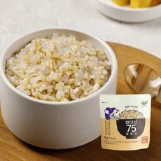 [ㅋㅍ]한채원 밥대신 75 칼로리 현미 귀리 곤약밥 곤약 즉석밥, 110g, 36개( 51,500원 )