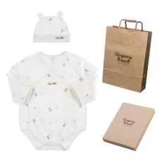 [ㅋㅍ]오가닉붐 용띠 배냇슈트 + 모자 + 쇼핑백 + 상자 세트( 18,730원, 32% 할인)
