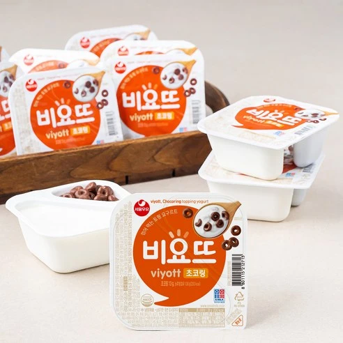 [ㅋㅍ]서울우유 비요뜨 초코링 요거트, 138g, 12개( 9,240원, 32% 할인)