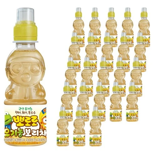 [ㅋㅍ]팔도 뽀로로 유기농 보리차, 220ml, 24개, 220ml × 24개( 15,320원, 29% 할인)