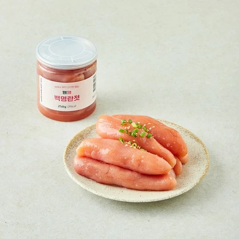 [ㅋㅍ]웰웰 백 명란젓 파지, 1개, 250g( 9,700원, 10% 할인)