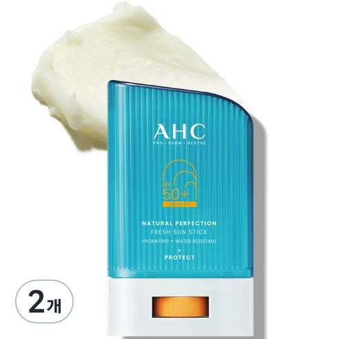 [ㅋㅍ]A.H.C 내추럴 퍼펙션 프레쉬 선스틱 SPF50+ PA++++, 22g, 2개( 17,500원, 30% 할인)