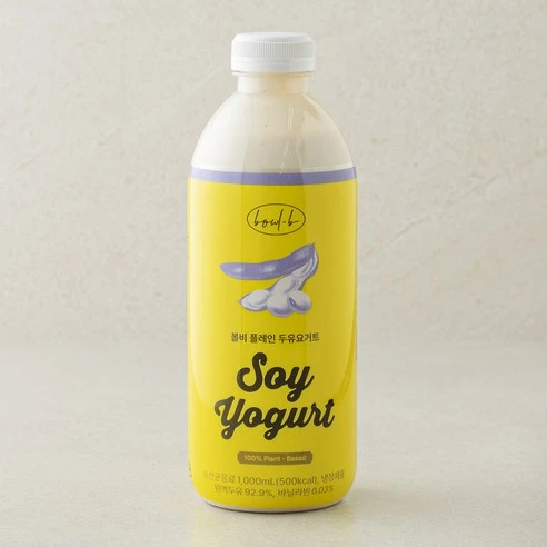 [ㅋㅍ]볼비 플레인 두유요거트, 1L, 1개입, 1개( 6,800원, 42% 할인)