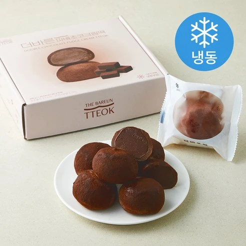 [ㅋㅍ]더바른떡 파베 초코 크림떡 (냉동), 60g, 1개, 6개입( 10,900원, 22% 할인)