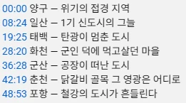 이제 끝났어요 망해가는 지역 7곳 몰아보기