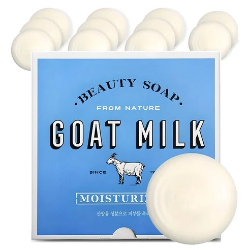 [ㅋㅍ]샤워메이트 산양유 비누 플러스, 90g, 12개입, 90g × 12개입( 6,360원, 33% 할인)