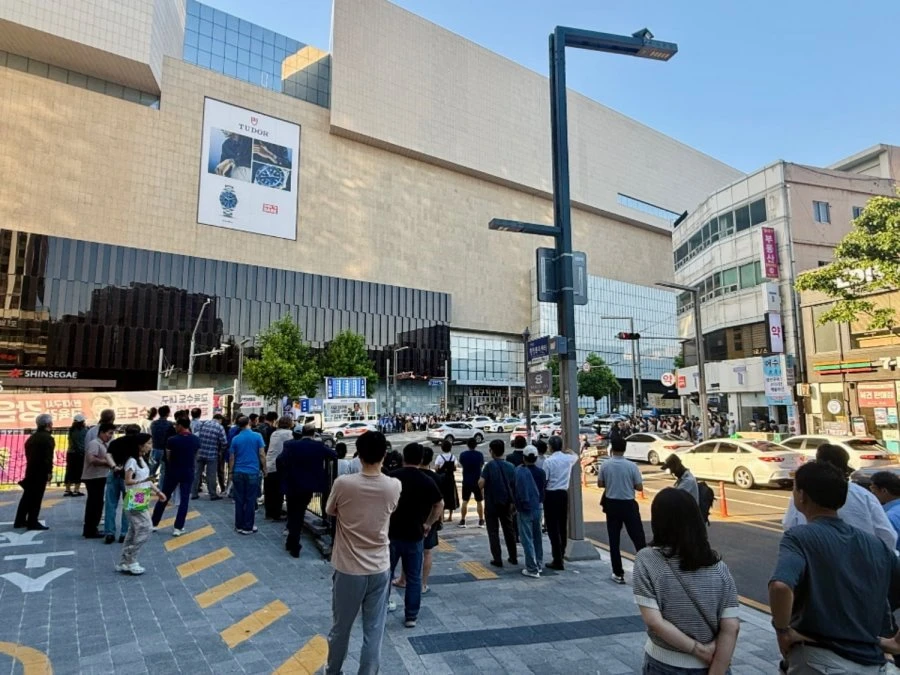 동대구역 실시간입니다 김부겸 유세현장