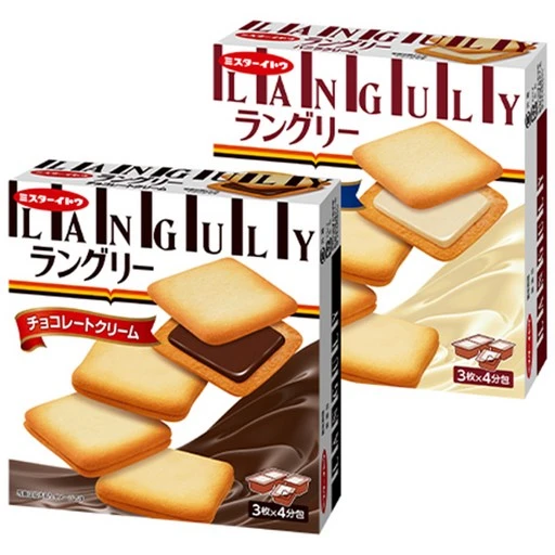 [ㅋㅍ]랑그리 초코 + 바닐라향 크림 샌드, 132g, 2개( 8,410원, 33% 할인)