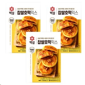 [ㅋㅍ]백설 찹쌀 호떡믹스, 400g, 3개 ( 4,420원 )