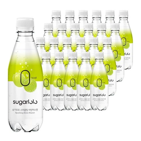 [ㅋㅍ]슈가로로 스파클링 샤인머스캣, 350ml, 24개( 10,990원, 34% 할인)