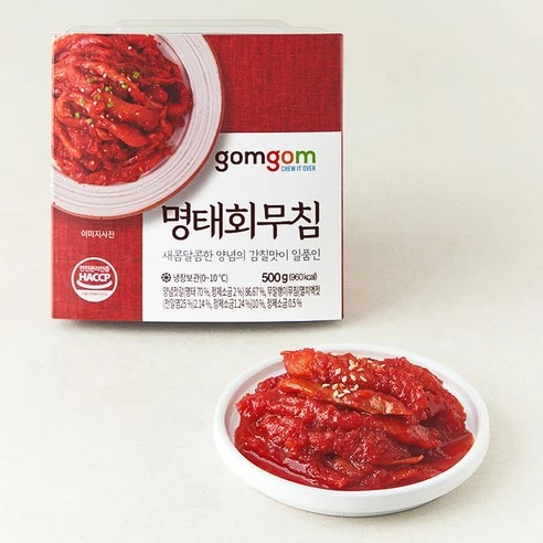 [ㅋㅍ]곰곰 명태회무침, 500g, 1개, 500g × 1개( 10,500원, 15% 할인)