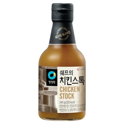 [ㅋㅍ]청정원 쉐프의 치킨스톡, 340g, 1개, 340g × 1개( 4,810원, 25% 할인)