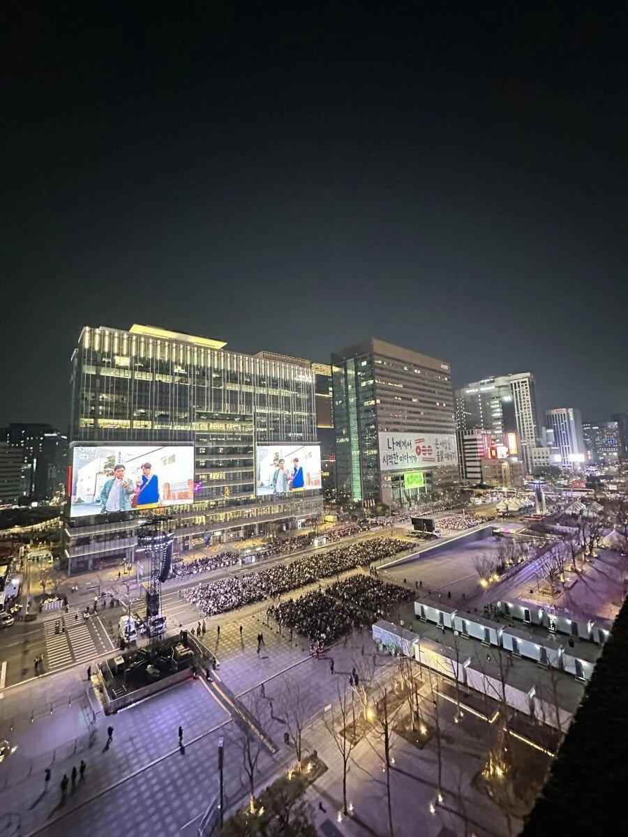 광화문 현재 상황 리얼 사진