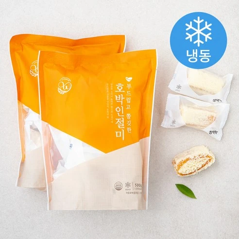[ㅋㅍ]창억떡 부드럽고 쫄깃한 호박인절미 (냉동)( 10,900원, 45% 할인)