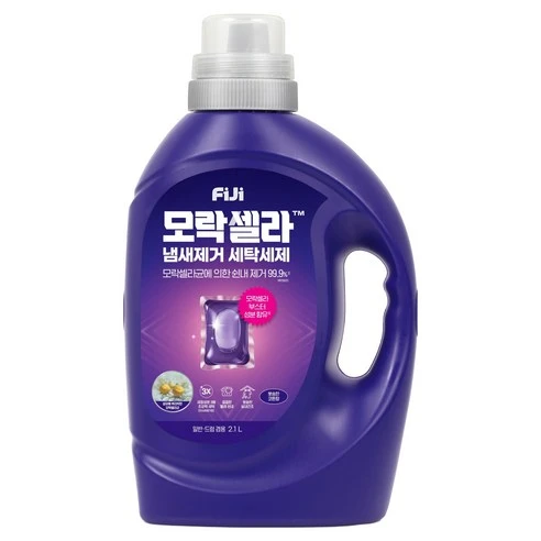 [ㅋㅍ]피지 모락셀라 냄새제거 뽀송한 코튼향 액상세제 본품, 2.1L, 1개입, 1개( 12,300원, 12% 할인)
