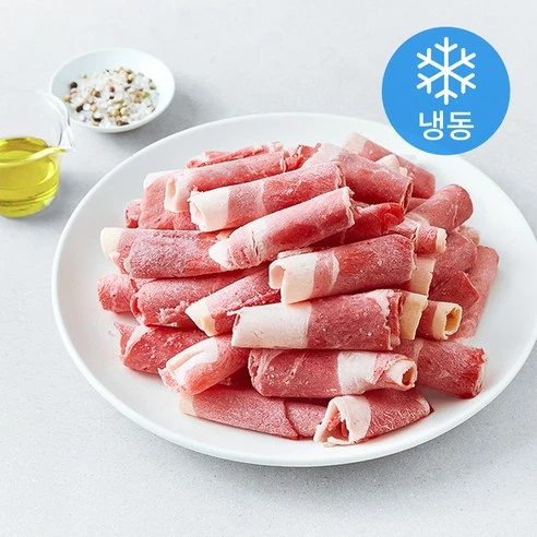 [ㅋㅍ]호주산 샤브샤브용 소고기 (냉동), 1kg, 1개, 1kg × 1개( 17,820원, 19% 할인)