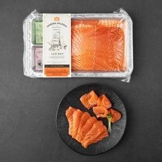 [ㅋㅍ]쌜모네키친 노르웨이 오로라 생연어, 400g, 1개( 23,910원 )