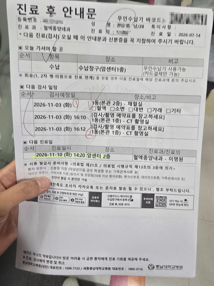 항암 환자 목숨 4개월 연장했네요