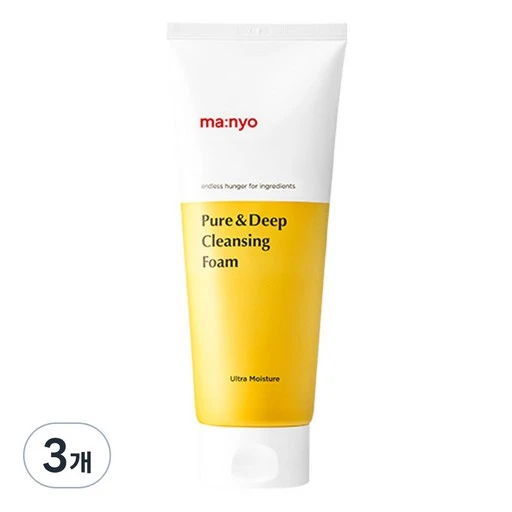 [ㅋㅍ]마녀공장 퓨어 앤 딥 클렌징폼, 200ml, 3개( 23,180원, 23% 할인)