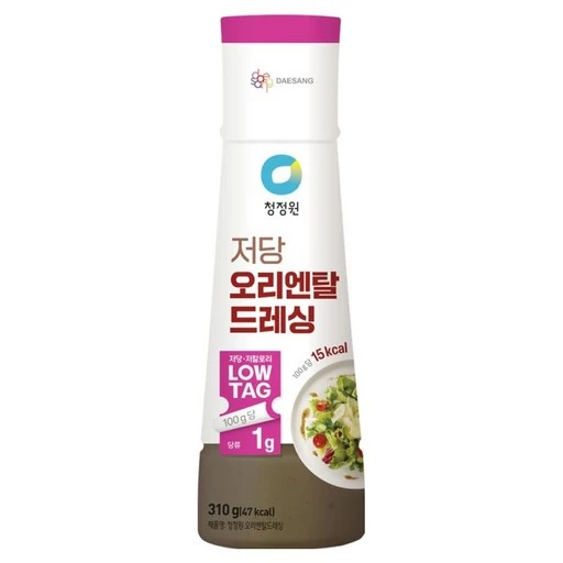 [ㅋㅍ]청정원 저당 오리엔탈 드레싱( 2,110원, 49% 할인)