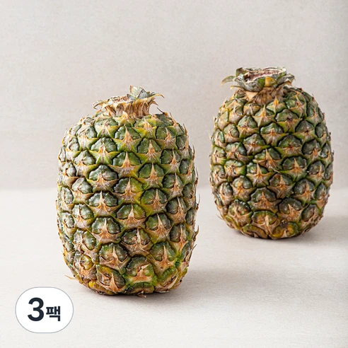 [ㅋㅍ]만나다 골드 파인애플 2입, 2kg, 3팩( 24,110원, 18% 할인)