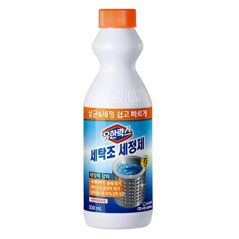 [ㅋㅍ]유한락스 세탁조 세정제, 500ml, 1개( 2,800원, 22% 할인)