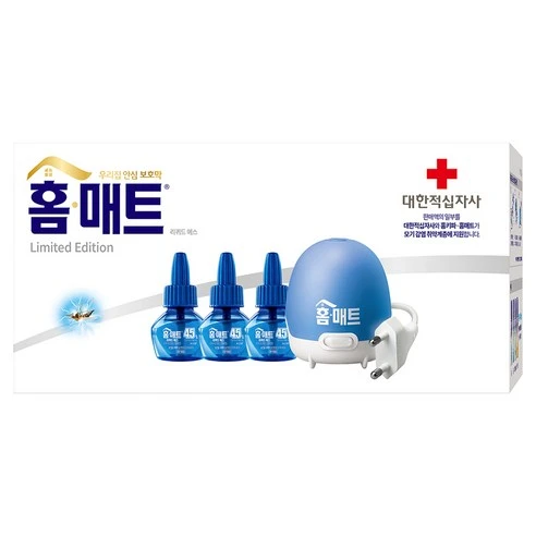 [ㅋㅍ]홈매트 리퀴드 에스 코드형 훈증기 + 리필 29ml X 3p 세트, 1세트, 1세트( 10,740원, 29% 할인)