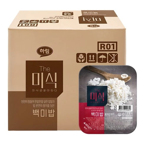 [ㅋㅍ]더미식 백미밥, 210g, 24개( 21,150원, 31% 할인)