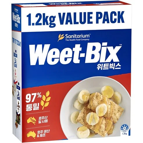 [ㅋㅍ]위트빅스 오리지날 시리얼, 1.2kg, 1개, 1.2kg × 1개( 9,560원, 31% 할인)