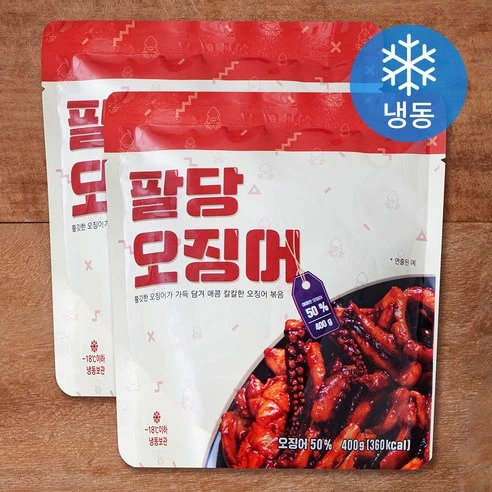 [ㅋㅍ]거북이달린다 팔당오징어 (냉동), 2개, 400g( 15,980원, 16% 할인)