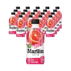 [ㅋㅍ]자연은 더말린 제로 자몽, 500ml, 20개( 11,070원, 34% 할인)