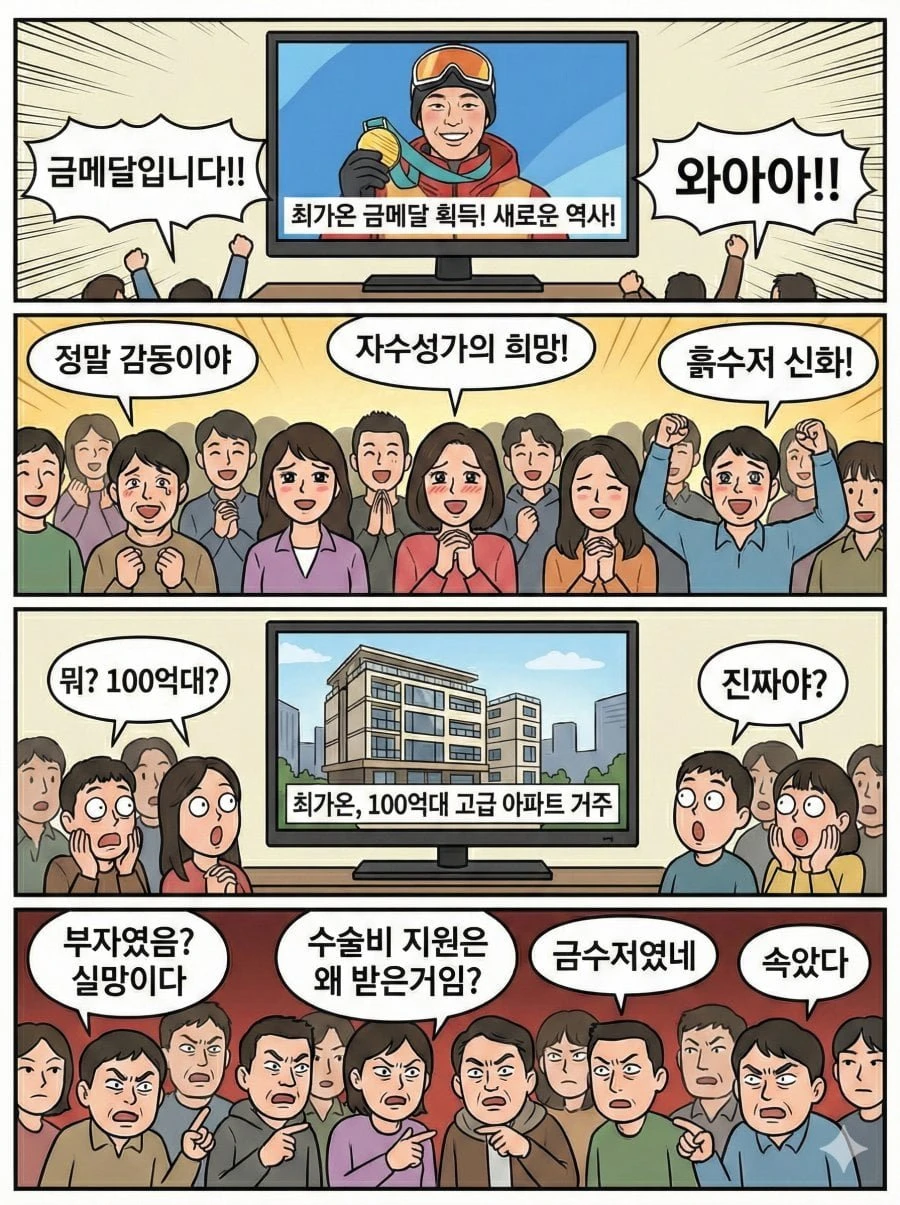 웃긴 최가온 논란 요약.jpg