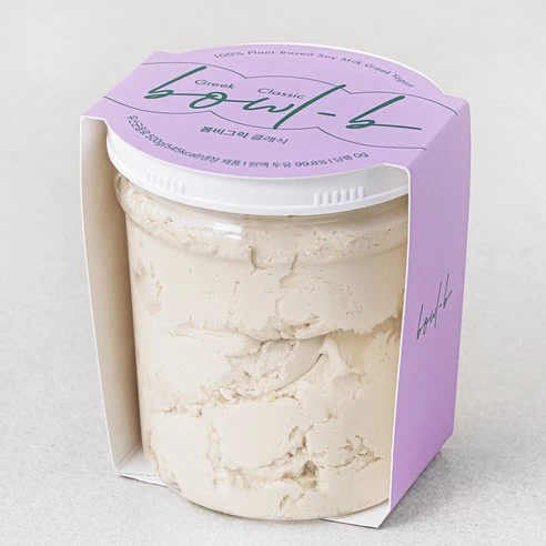 [ㅋㅍ]볼비 두유 그릭요거트 클래식, 450g, 1개( 9,500원, 18% 할인)
