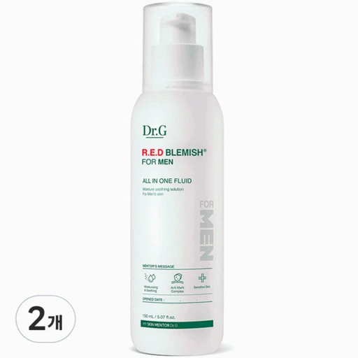 [ㅋㅍ]닥터지 레드 블레미쉬 포 맨 올인원 플루이드, 150ml, 2개( 24,920원, 22% 할인)