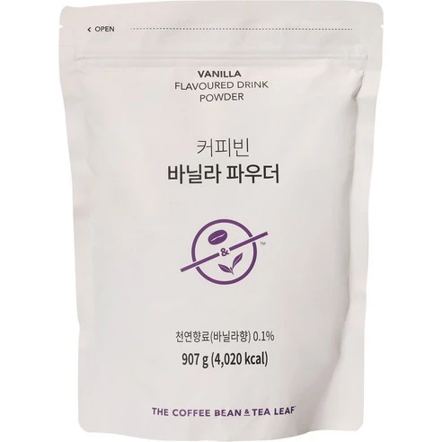 [ㅋㅍ]커피빈 바닐라 파우더, 907g, 1개입, 1개( 12,910원, 22% 할인)