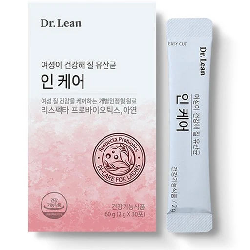 [ㅋㅍ]닥터린 인케어 유산균, 60g, 1개( 25,360원, 27% 할인)