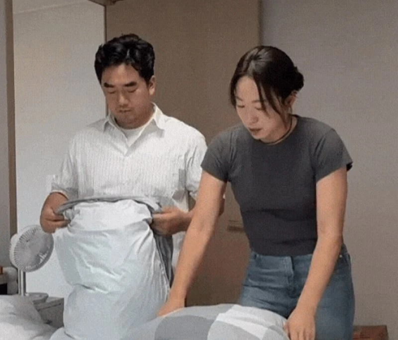 집안일 도와주는 자상한 남편