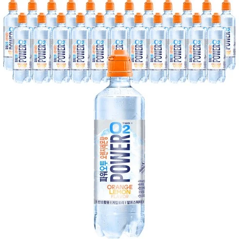 [ㅋㅍ]파워오투 오렌지 레몬향, 500ml, 24개, 500ml × 24개( 20,980원, 16% 할인)
