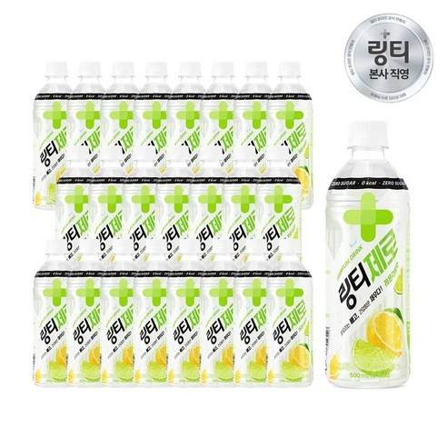 [ㅋㅍ]링티제로 레몬라임맛, 24개, 500ml( 19,760원, 10% 할인)