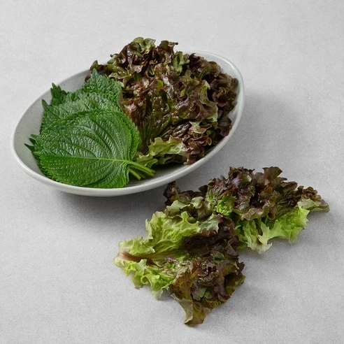 [ㅋㅍ]국내산 상추&깻잎 간편쌈, 150g, 1개, 150g × 1개( 1,460원, 20% 할인)