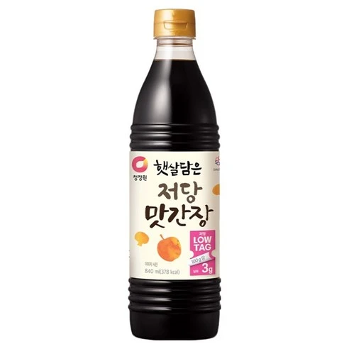 [ㅋㅍ]햇살담은 저당 맛간장, 840ml, 1개, 840ml × 1개( 5,160원, 41% 할인)