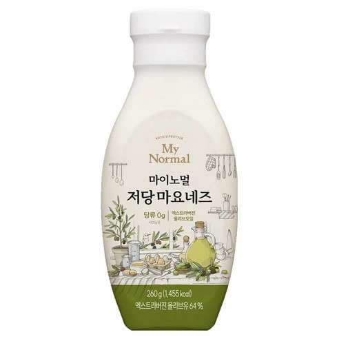 [ㅋㅍ]마이노멀 저당 마요네즈, 260g, 1개( 7,980원, 21% 할인)