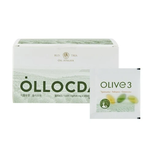 [ㅋㅍ]올록담 올리브3 EVOO 지중해 올리브오일 패밀리, 1개, 72정( 23,630원, 25% 할인)