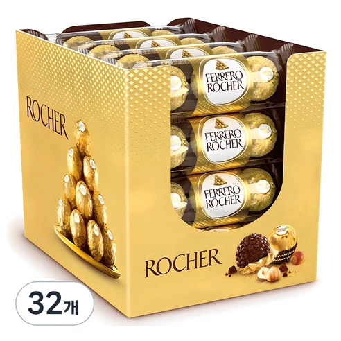 [ㅋㅍ]페레로로쉐 초콜릿 3p, 38g, 32개( 39,430원, 35% 할인)