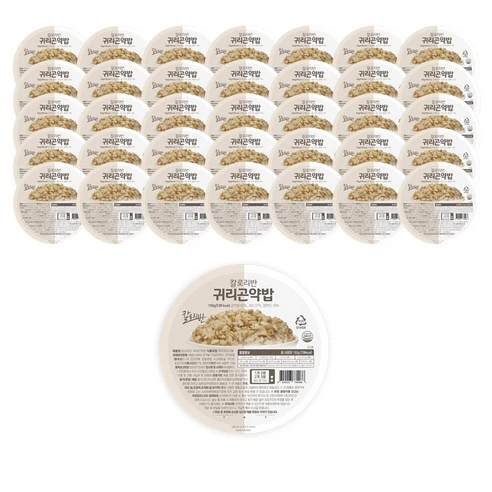 [ㅋㅍ]칼로리반 귀리 곤약밥, 150g, 36개( 46,440원, 30% 할인)