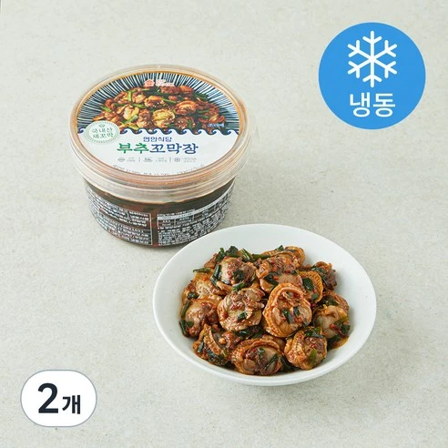 [ㅋㅍ]연안식당 부추꼬막장 (냉동), 150g, 2개, 150g × 2개( 9,620원, 20% 할인)