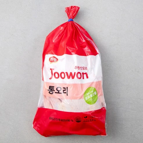 [ㅋㅍ]주원산오리 통오리, 2.2kg, 1개, 2.2kg × 1개( 15,990원, 20% 할인)