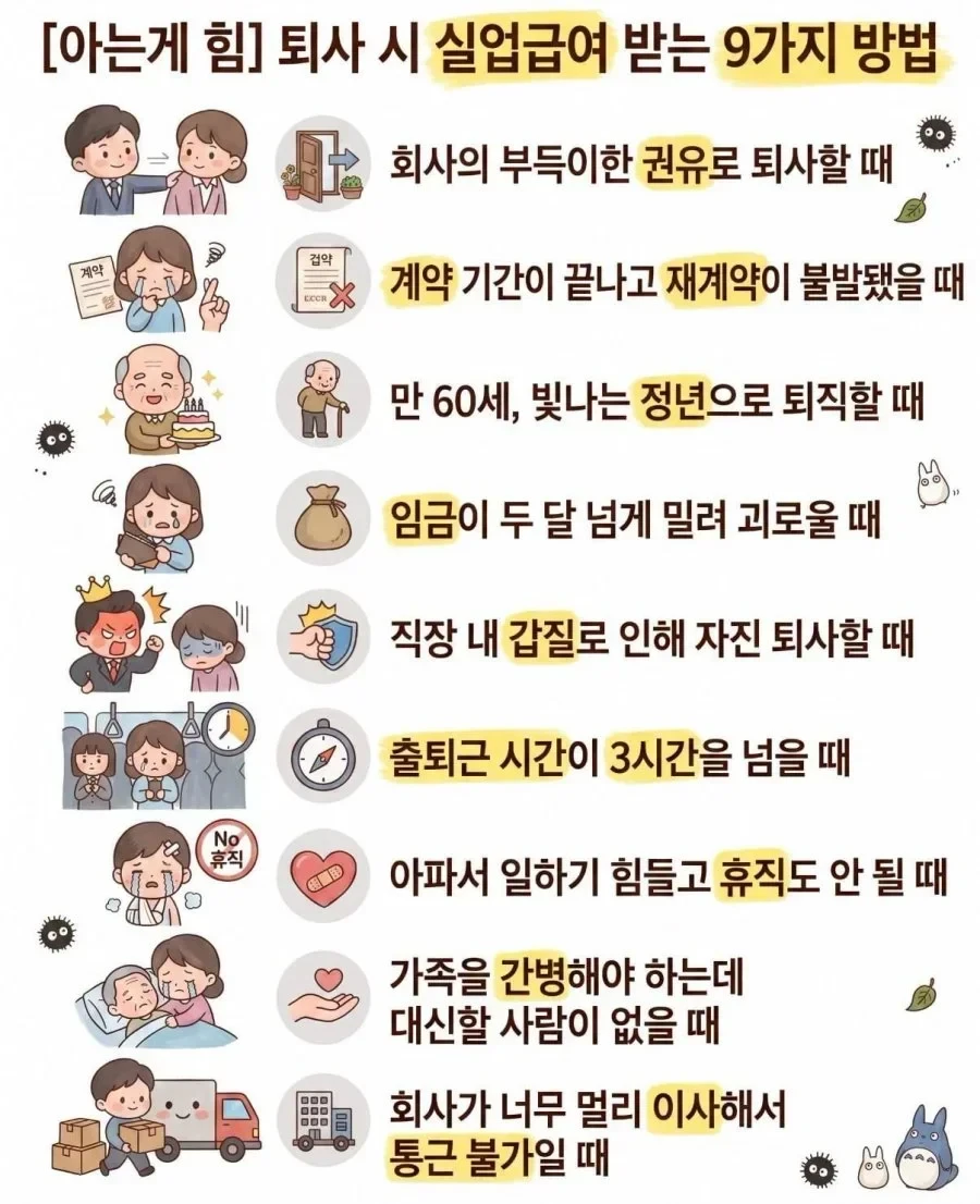 퇴사 시 퇴직급여 받는 9가지 방법