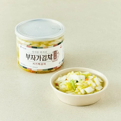 [ㅋㅍ]부자가김치 키즈 백김치, 400g, 1개, 400g × 1개( 8,900원, 14% 할인)